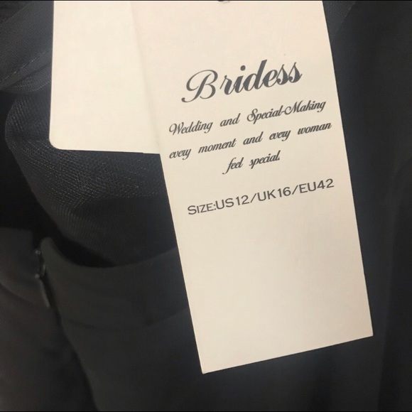 🖤Black two piece prom dress/formal dress🖤 - Picture 3 of 6